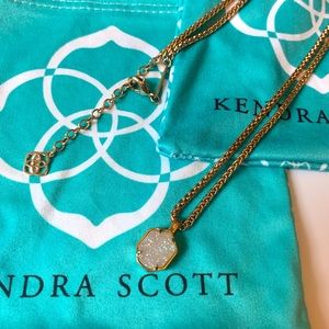 Kendra Scott - Drusy Oliver necklace